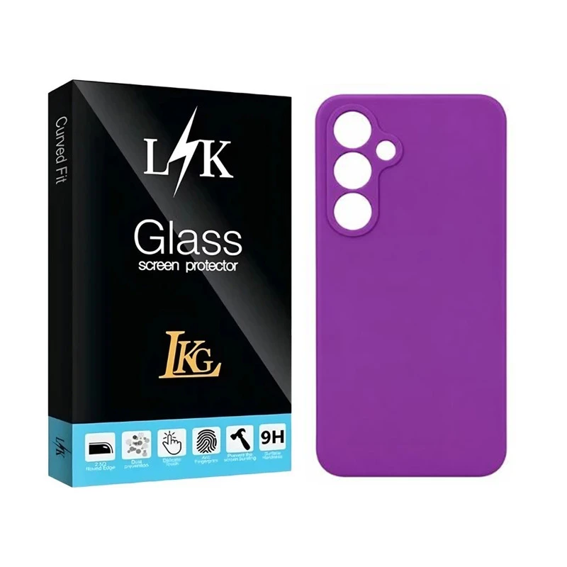 کاور ال کا جی مدل سیلیکونی مناسب برای گوشی موبایل سامسونگ Galaxy S24 FE