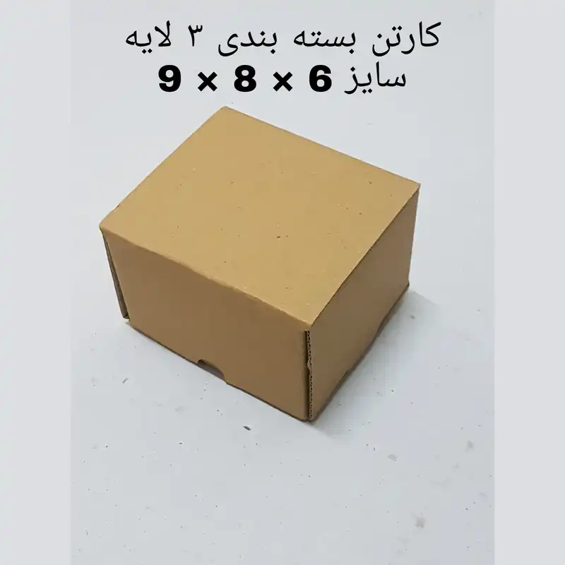 کارتن بسته بندی مدل K9-8-6 بسته ۱۰۰ عددی