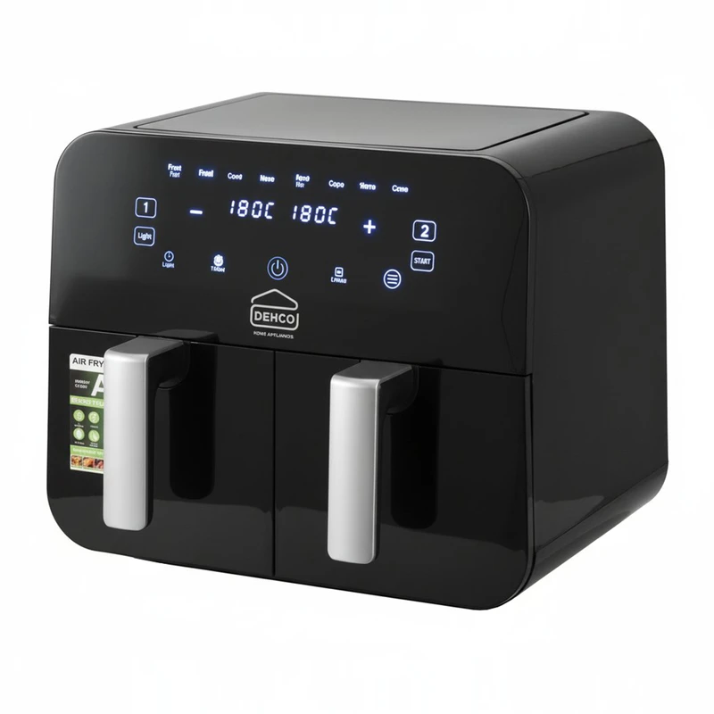 سرخ‌کن 9 لیتر دکو مدل DEA-405 دوکابین 