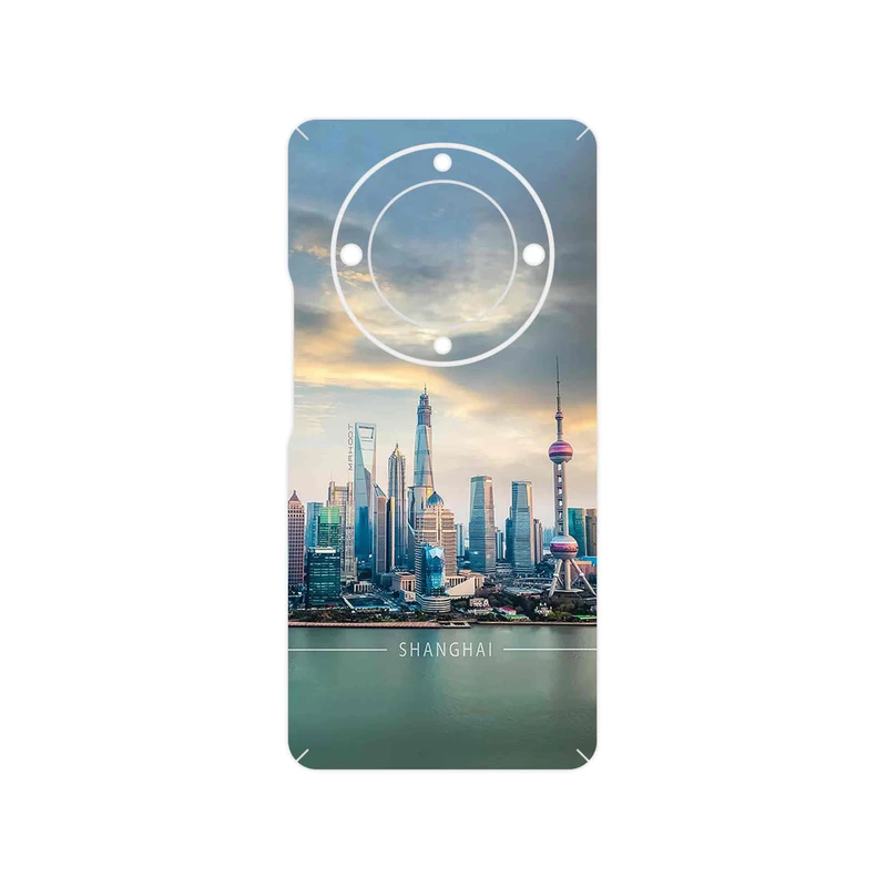 برچسب پوششی ماهوت مدل Shanghai_City مناسب برای گوشی موبایل آنر Magic 5 Lite