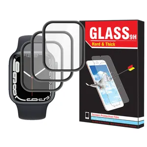 Hard And Thick NHT Nano Screen Protector For Apple Watch Series 7 41mm Pack of 3