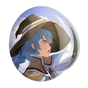 آینه جیبی خندالو طرح روکسی انیمه موشوکو تنسی مدل تاشو کد 24085 