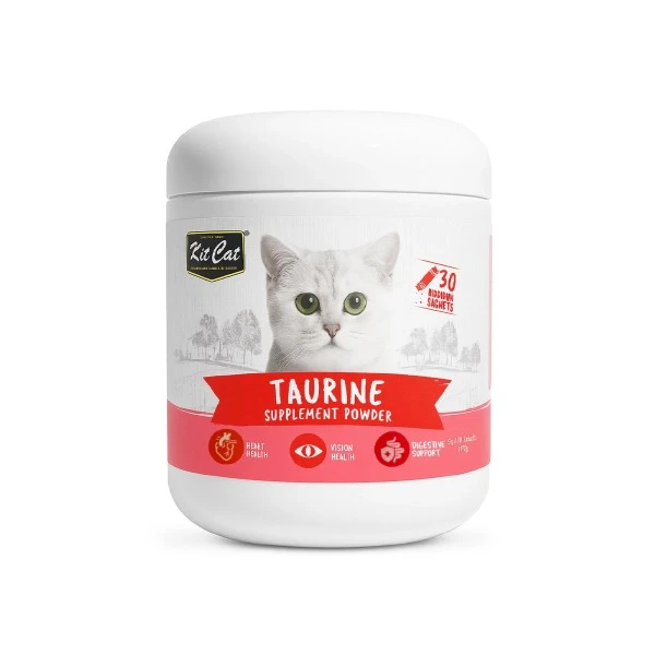 پودر مکمل گربه کیت کت مدل سلامت قلب و بینایی وزن ۱۵۰ گرم