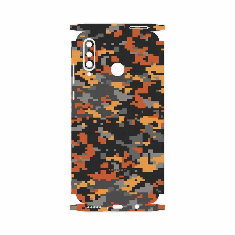 برچسب پوششی ماهوت مدل Army-Autumn-pixel-FullSkin مناسب برای گوشی موبایل هوآوی P30 Lite (48 MP Camera)