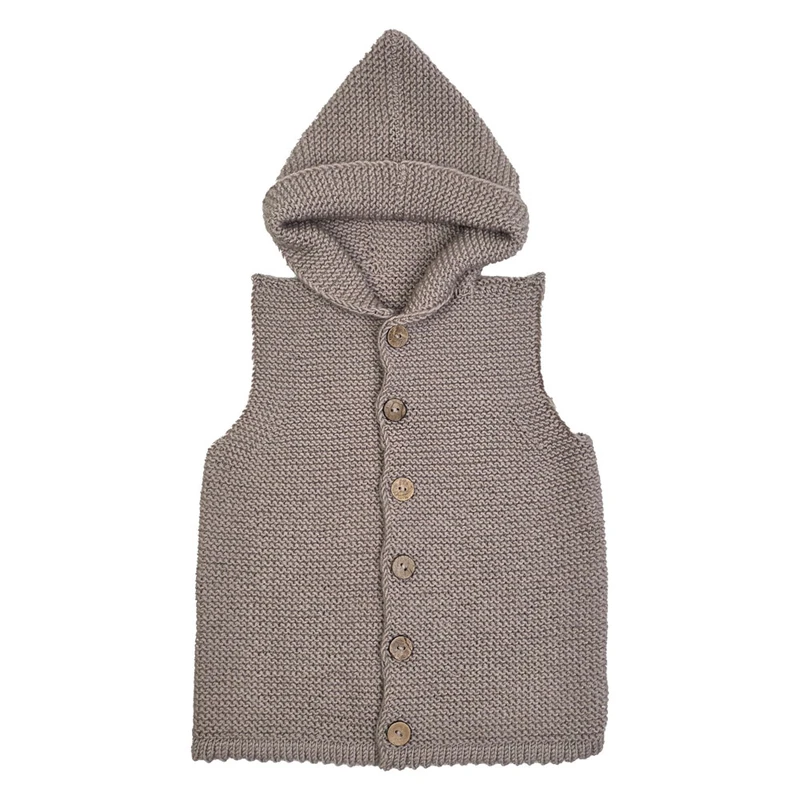 جلیقه نوزادی مدل رکن کلاهدار