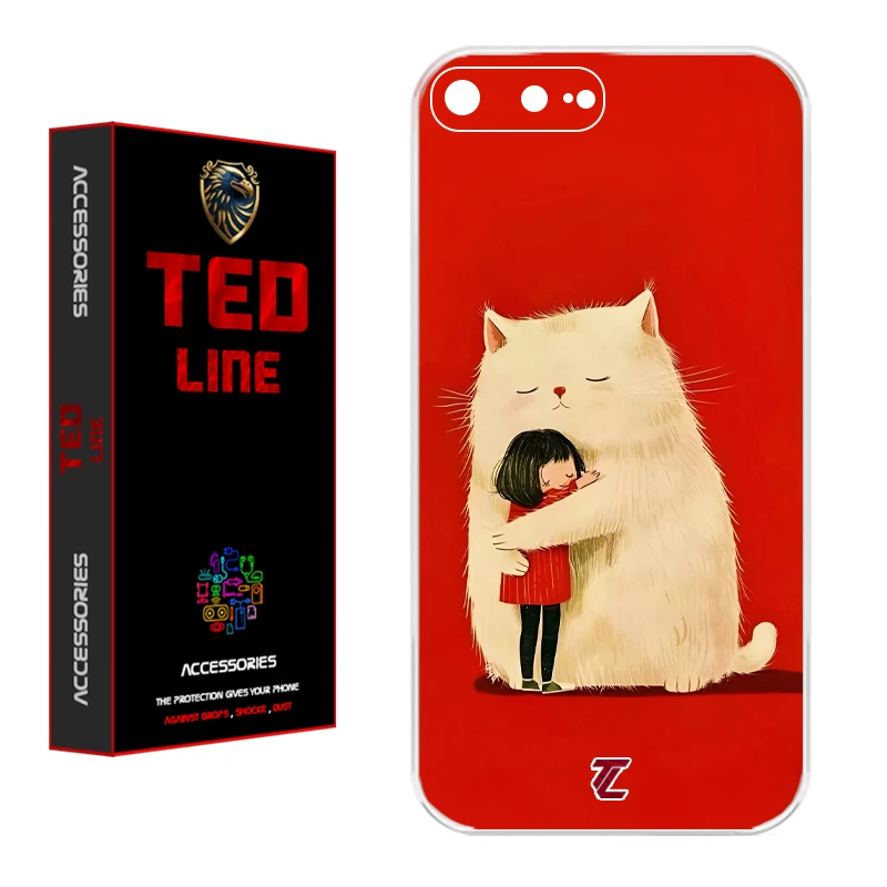 کاور تدلاین طرح گربه کد 1170 مناسب برای گوشی موبایل اپل Iphone 7 Plus / 8 Plus