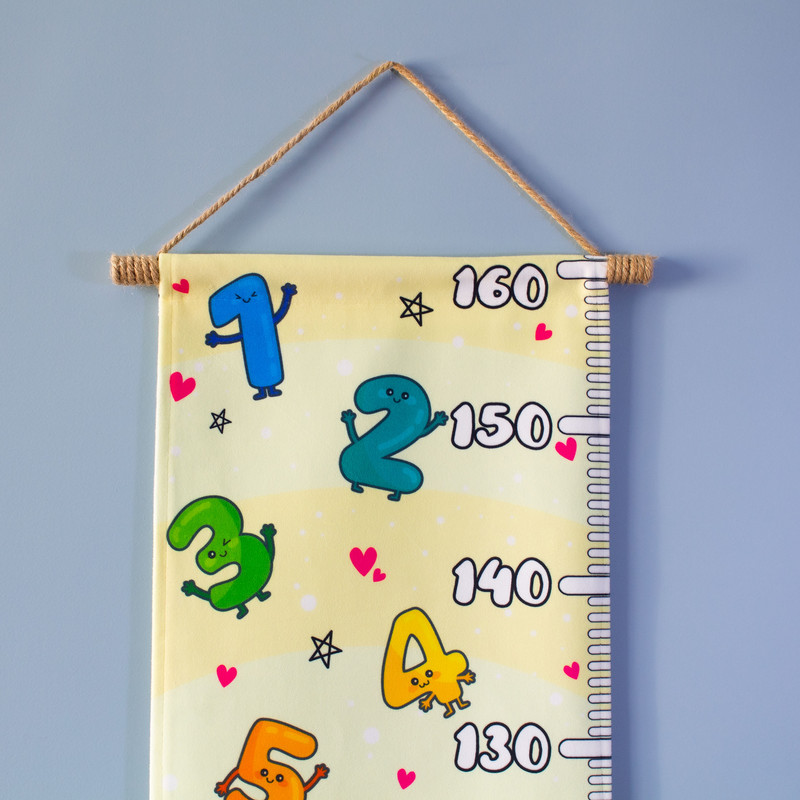 متر اندازه گیری کودک طرح Numbers Unicorn کد NS122