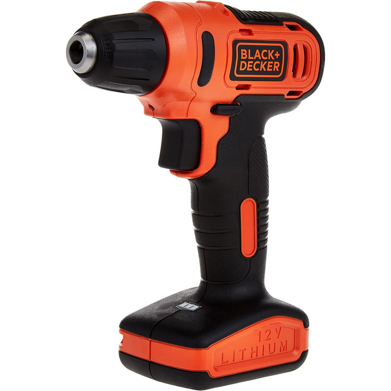 دریل پیچ گوشتی شارژی بلک اند دکر مدل LD12SP-B5 مجموعه 14 عددی