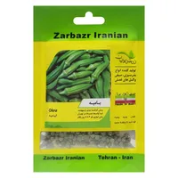 بذر بامیه مخملی زر بذر ایرانیان کد ZBP-17