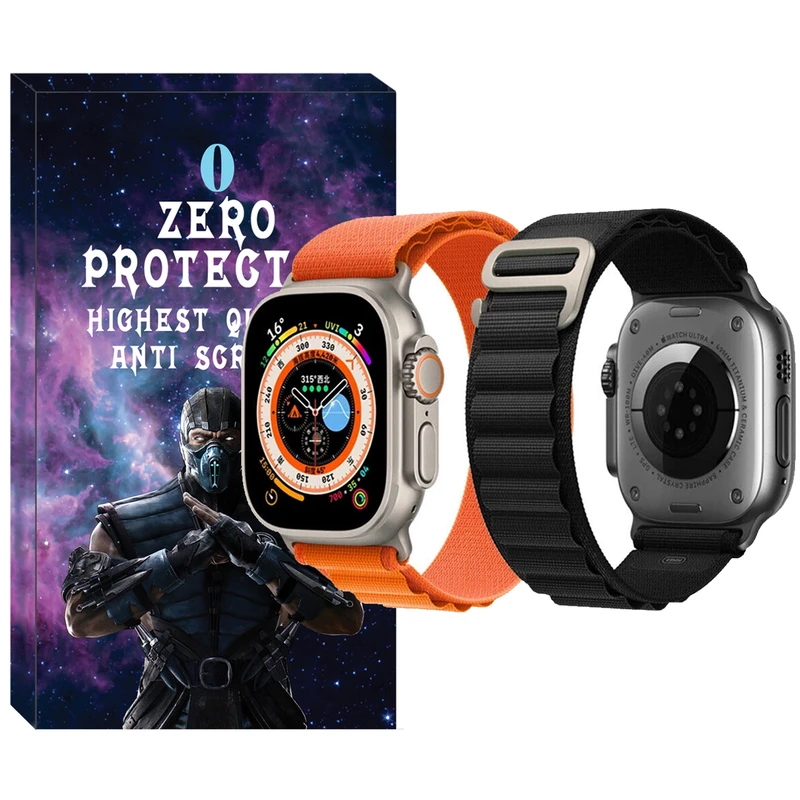 بند زیرو مدل Alpine Various Color مناسب برای اپل واچ 42 / 44 / 45 / 49 میلی متر مجموعه دو عددی