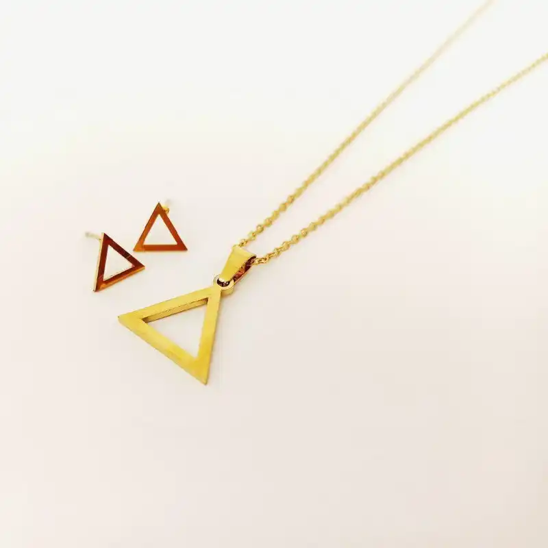 نیم ست زنانه مدل مثلثی