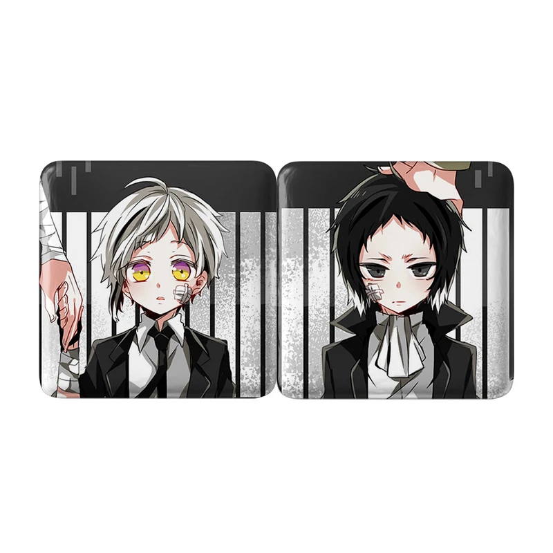 مگنت خندالو مدل آگوتاگاوا و آتسوشی انیمه سگ های ولگرد بانگو کد A185 مجموعه 2 عددی