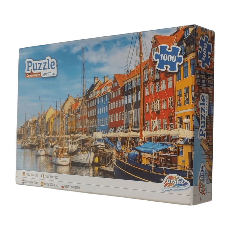 پازل 1000 تکه گرافیکس مدل کپنهاگ
