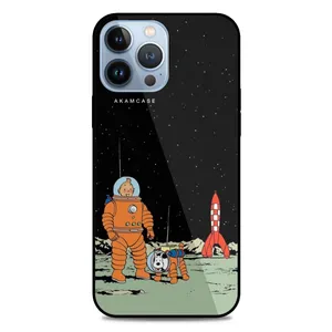 AKAM AMC-WA13PROMAX-TINTIN-22 Cover For Apple iPhone 13 Pro Max
