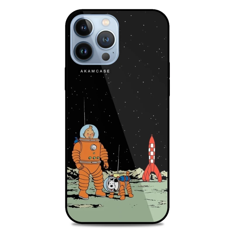 کاور آکام مدل AMC-WA13PROMAX-TINTIN-22 مناسب برای گوشی موبایل اپل iPhone 13 Pro Max