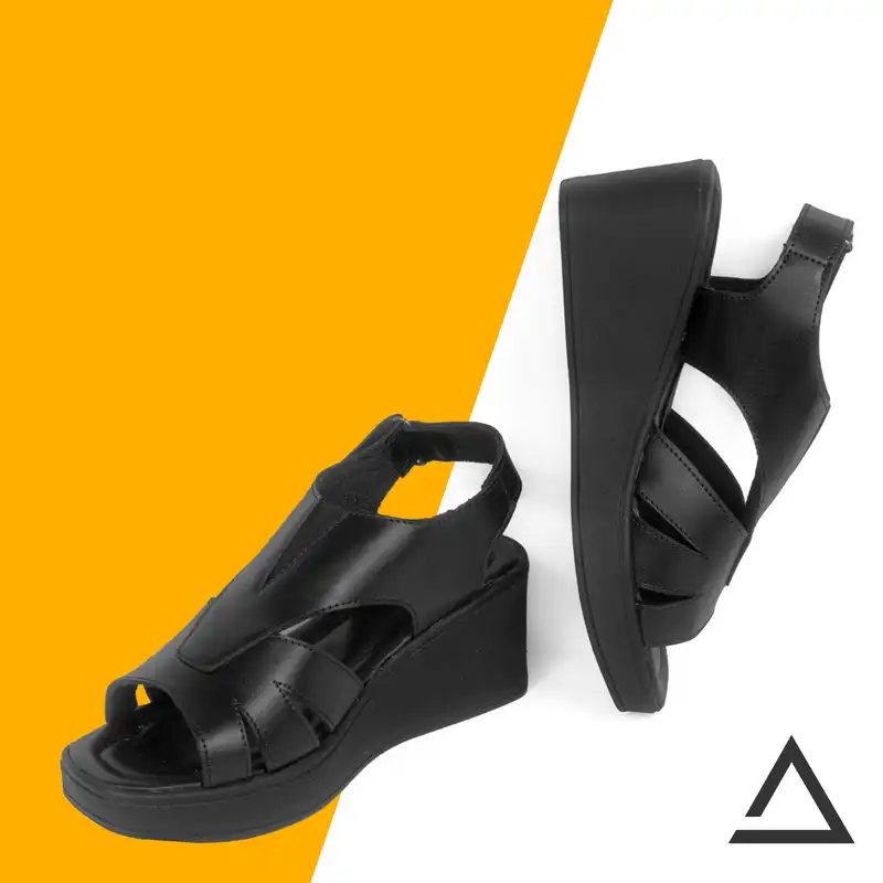 صندل زنانه چرم آراهمراه مدل ARASA09