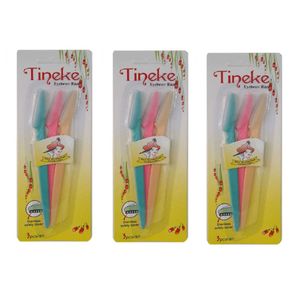 نقد و بررسی تیغ ابرو تینکه مدل 3 مجموعه 3 عددی توسط خریداران