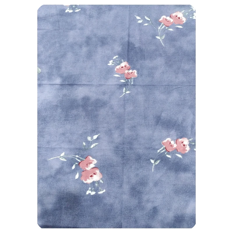 ملحفه کتان نخ رزین تاژ مدل تشک مهمان ایزابل یک نفره سایز 192x92 سانتی‌متر