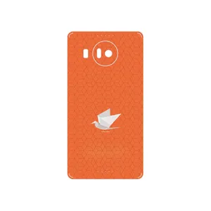 MAHOOT Minimalist origami bird Cover Sticker for Microsoft Lumia 950 XL
