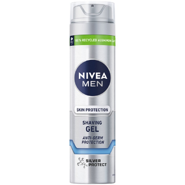 ژل اصلاح نیوآ مدل Silver Protect skin حجم 200 میلی لیتر ژل اصلاح نیوآ مدل Silver Protect skin حجم 200 میلی لیتر