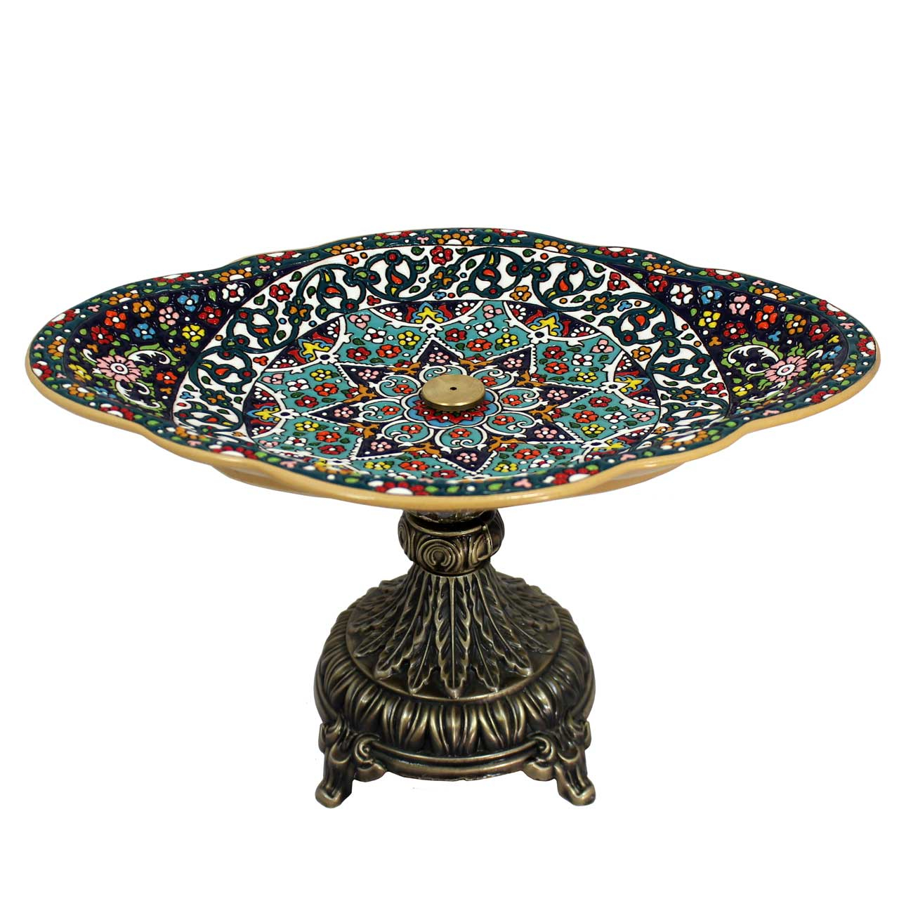 میوه خوری میناکاری دست نگار کد 08-20