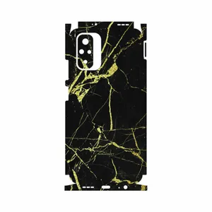 MAHOOT Graphite-Gold-Marble-FullSkin Cover Sticker for Xiaomi Redmi Note 10s