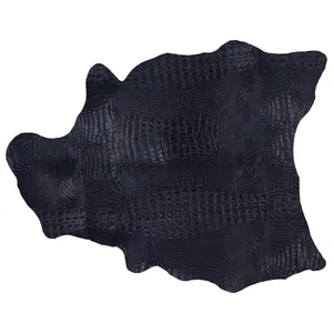 چرم طبیعی مدل بزی کورکودیل کد 02G114C