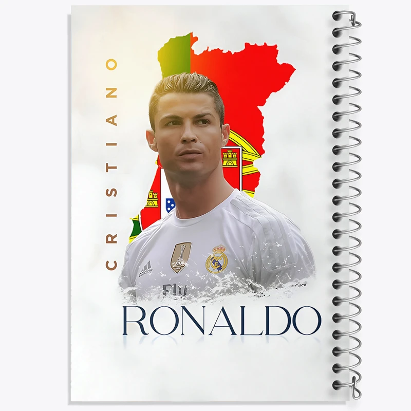 دفتر مشق 100 برگ خندالو طرح کریستیانو رونالدو کد N4545
