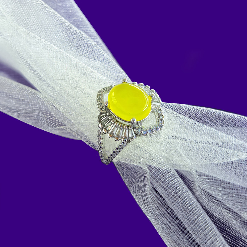 انگشتر نقره زنانه ملک زیور مدل شرف الشمس باگت دار کد 03 انگشتر نقره زنانه ملک زیور مدل شرف الشمس باگت دار کد 03