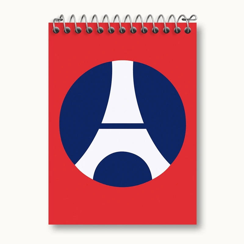 دفتر یادداشت 50 برگ خندالو مدل باشگاه پاری سن ژرمن Paris Saint-Germain کد 2133
