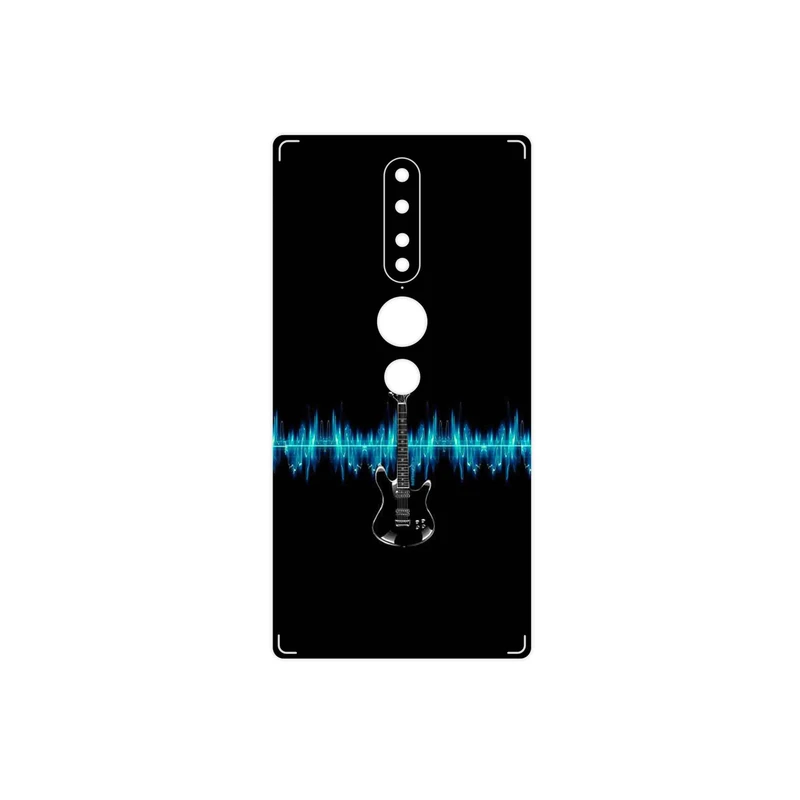 برچسب پوششی ماهوت مدل Electric Guitar مناسب برای گوشی موبایل لنوو Phab2 Pro