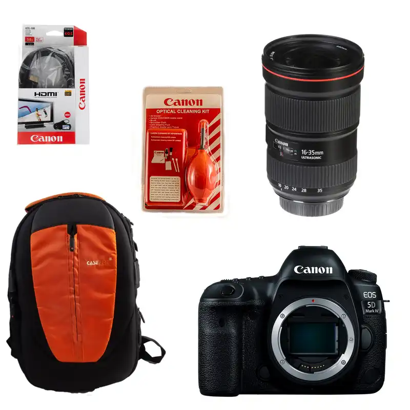 دوربین دیجیتال کانن مدل EOS 5D Mark IV به همراه لنز 16-35 میلی متر F2.8 L III