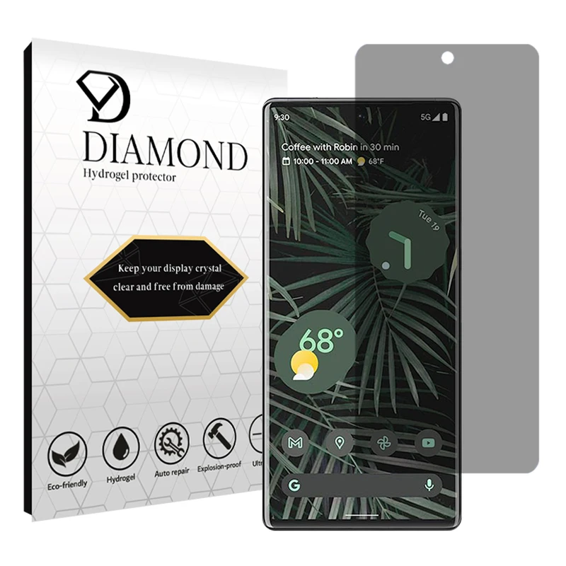 محافظ صفحه نمایش حریم شخصی دیاموند مدل Tough مناسب برای گوشی موبایل گوگل Pixel 6 Pro