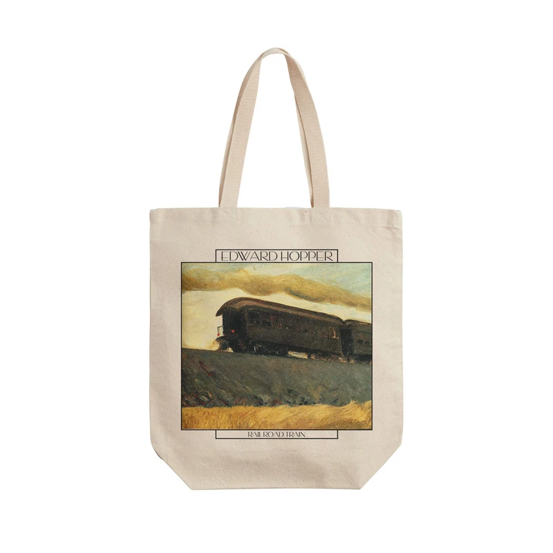 ساک خرید ترمه طراحان ایده مدل قطار راه آهن از هاپر کد art0536 - L