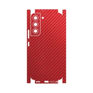 MAHOOT Red-Fiber-FullSkin Cover Sticker for Samsung Galaxy S22 5G