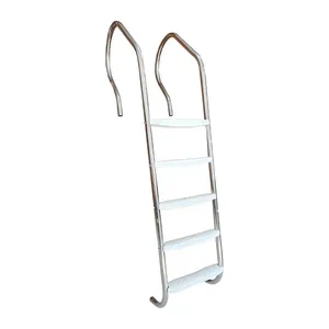 نردبان استخر مدل 5 پله کف پله پلاستیک