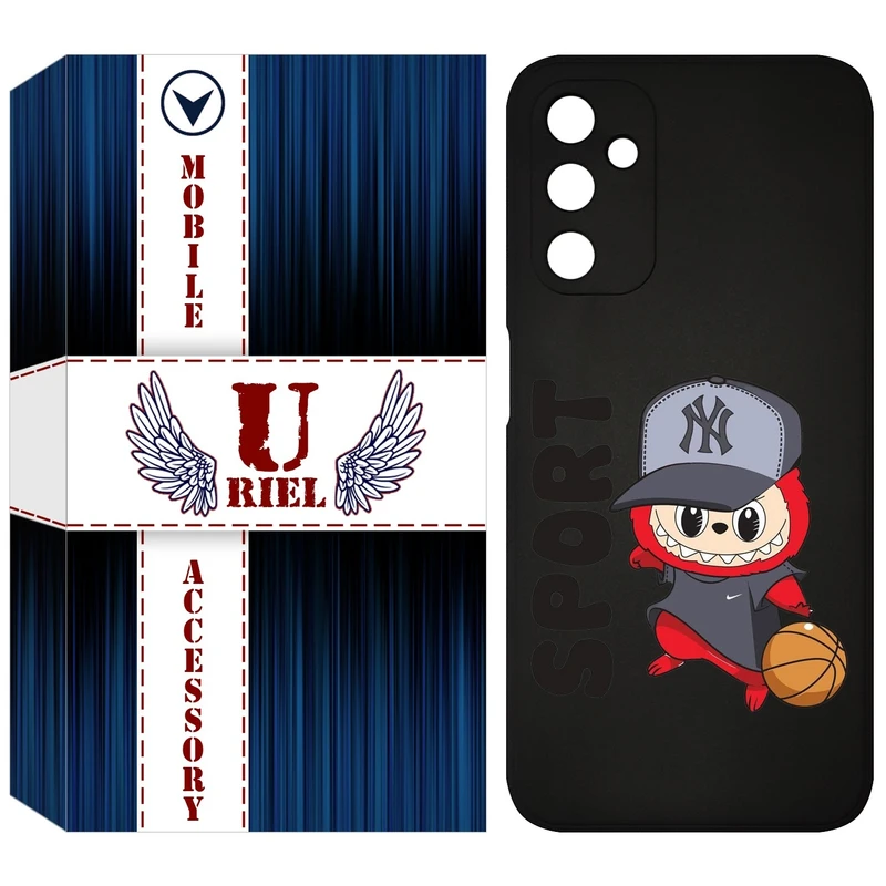 کاور یوریل قاب مدل KSH کد 148 طرح عروسک لبوبو مناسب برای گوشی موبایل سامسونگ Galaxy A14 4G / A14 5G