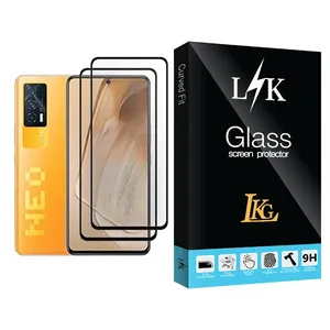 LKG LK Glass MIX002 Screen Protector For  iQOO Neo5 Pack Of 2