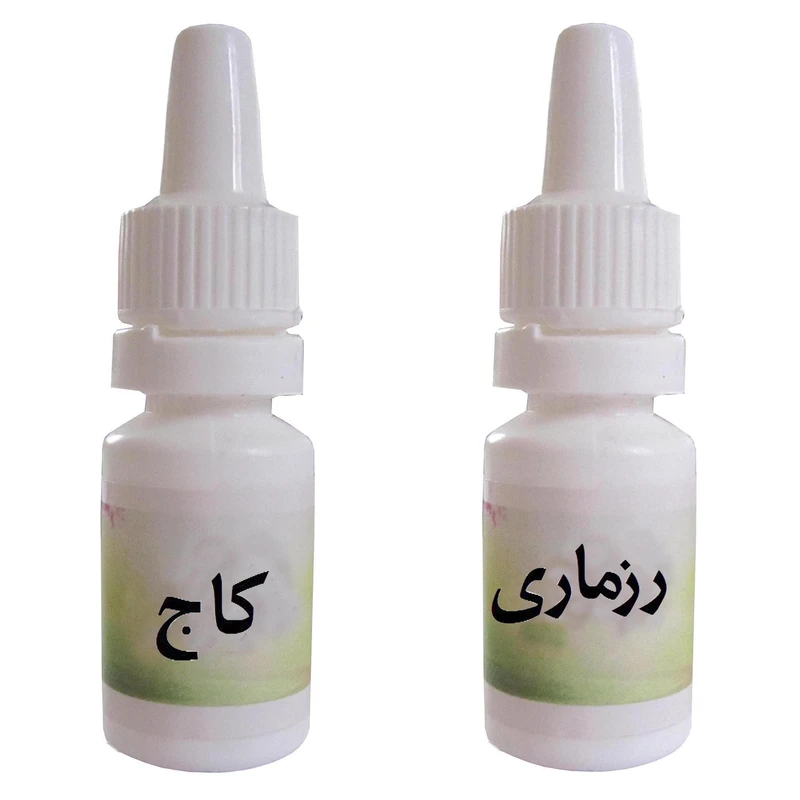 اسانس شمع مدل رزماری و كاج حجم 10 ميلی ليتر بسته 2 عددی