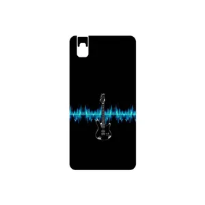 MAHOOT Electric Guitar Cover Sticker for Huawei Shot X