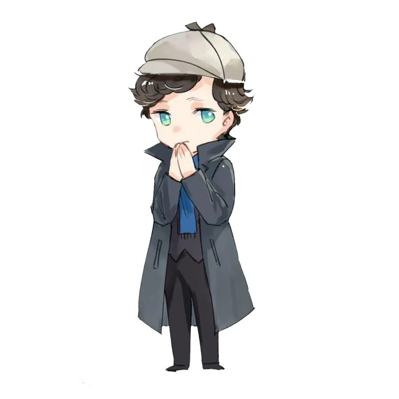 استیکر لپ تاپ و موبایل مدل سریال طرح شرلوک هولمز Sherlock Holmes کد 5115