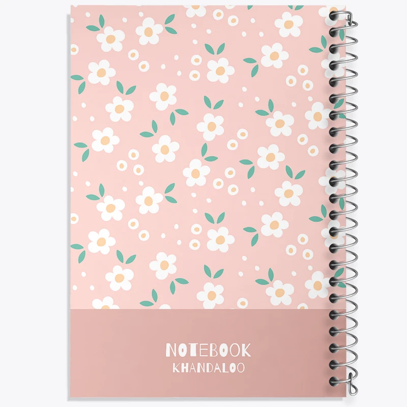 دفتر لیست خرید 50 برگ خندالو طرح گل گلی کد N1487