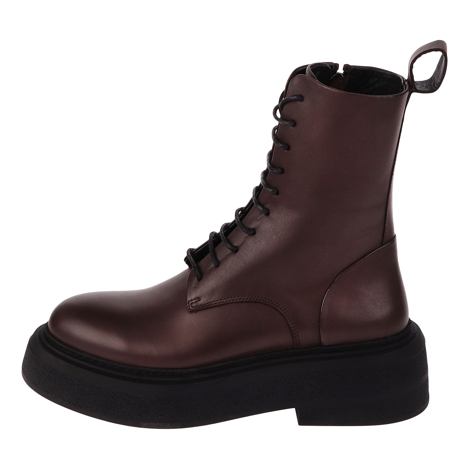 نیم بوت زنانه چرم مشهد مدل J2727-001 -  - 7