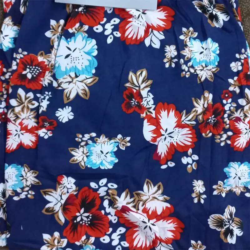 شلوارک زنانه مدل REDBL FLO رنگ سرمه ای