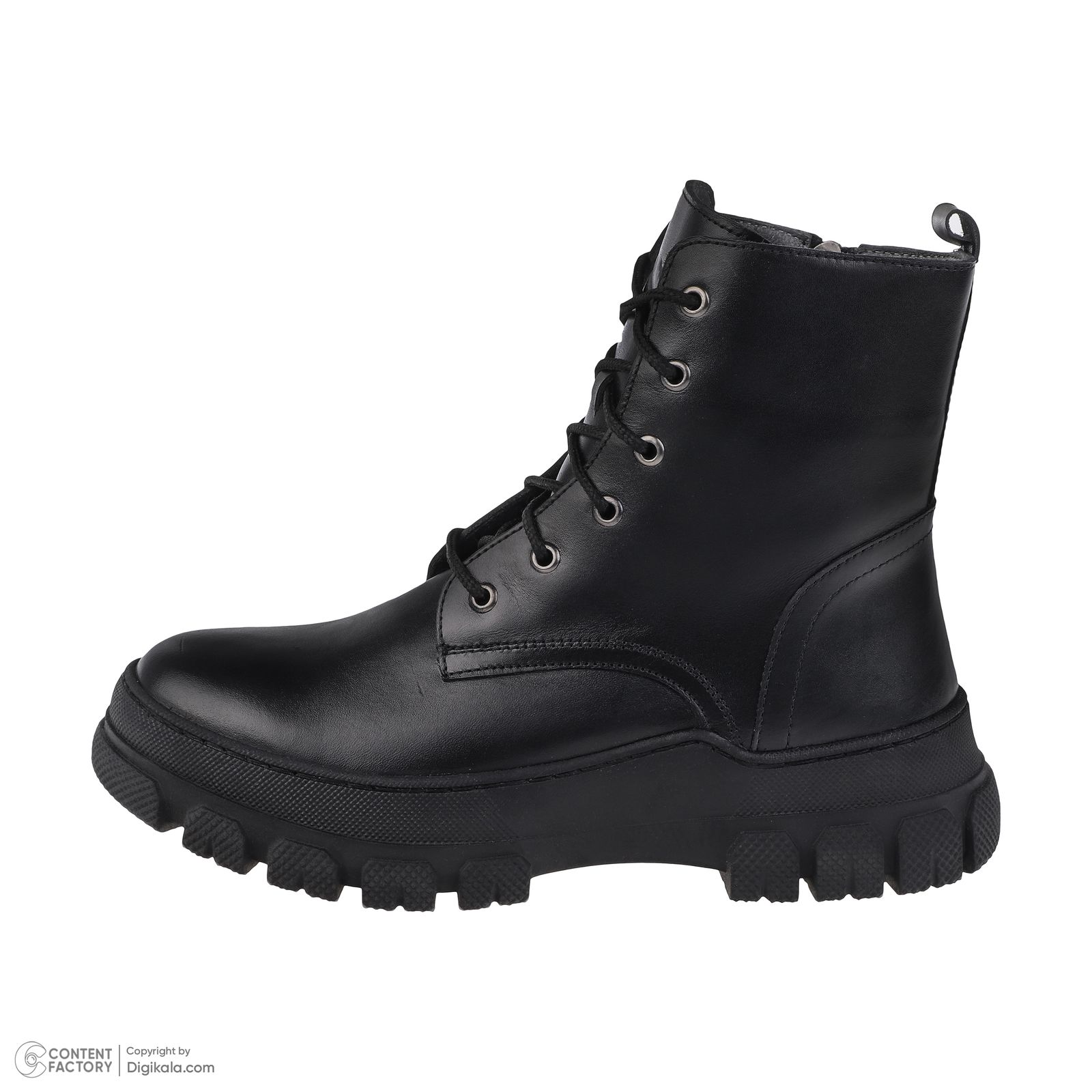 نیم بوت زنانه چرم مشهد مدل J2519-001 -  - 2