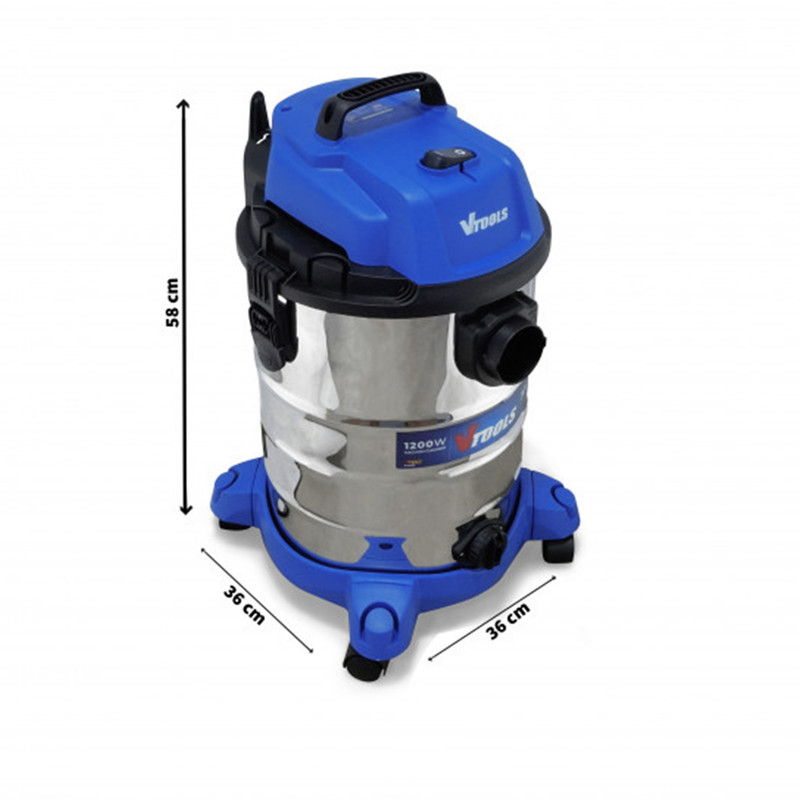 جاروبرقی صنعتی 1200 وات وی تولز مدل VP1401-30L ظرفیت 30 لیتر جاروبرقی صنعتی 1200 وات وی تولز مدل VP1401-30L ظرفیت 30 لیتر