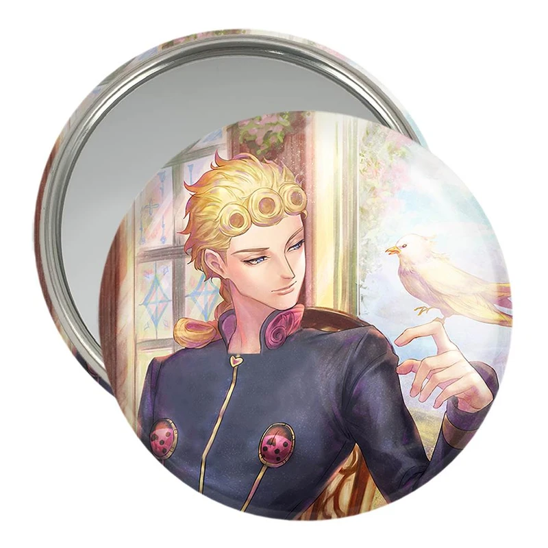 آینه جیبی خندالو مدل جورنو جواوونو انیمه جوجو Jojo  کد 11501