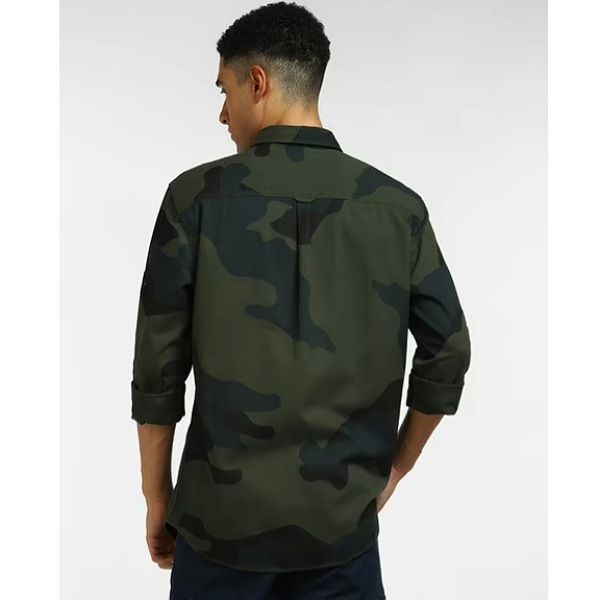 پیراهن آستین بلند مردانه جک اند جونز مدل ROSIN-CAMO -  - 6