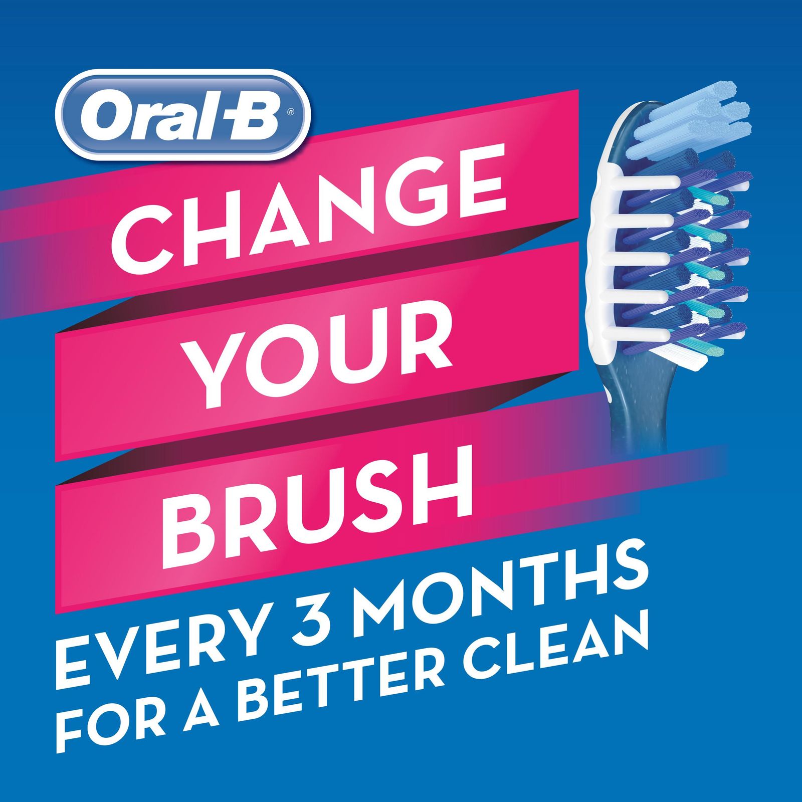 مسواک اورال-بی سری PRO-EXPET مدل ALL-IN-ONE با برس متوسط مجموعه 2 عددی -  - 5