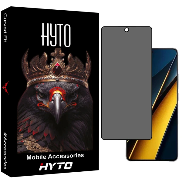 محافظ صفحه نمایش حریم شخصی هیتو مدل DarkSight مناسب برای گوشی موبایل شیائومی Redmi Note 13 Pro 5G / K70 / X6 Pro 5G  